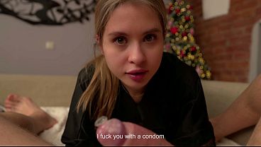 “With Condom-It’s Not Cheating. Stop Why You Take Off?”: Busty Neighbor Cheating. POV. Dirty Talk