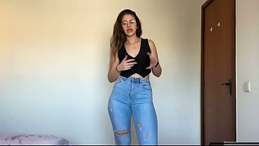 Tight Jeans Fetish Mommy Role Play Tiny Man in My Pants