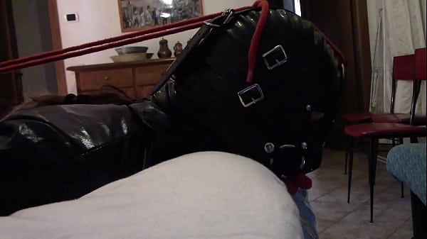 Laura on Heels step sister 2022 in a long bondage blowjob and deepthroat action taking a cock on her tiny mouth